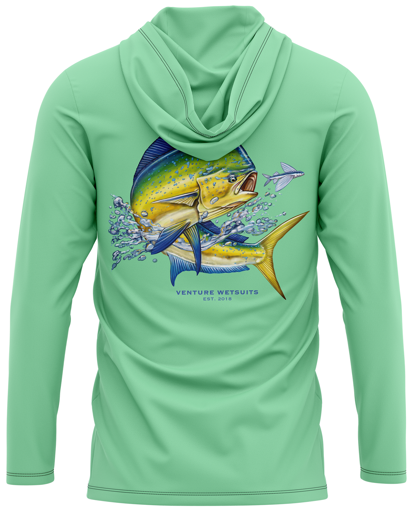 Malolo Mahi Dri Fit Hoodie (Adult/Keiki)