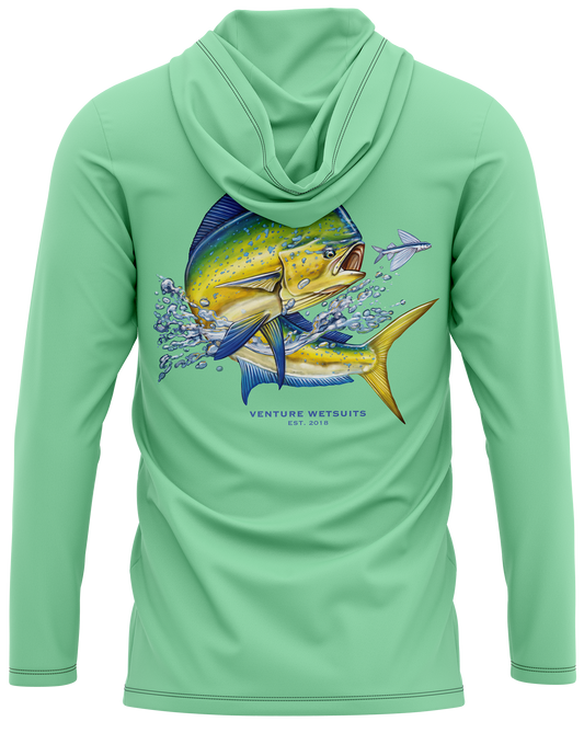 Malolo Mahi Dri Fit Hoodie (Adult/Keiki)