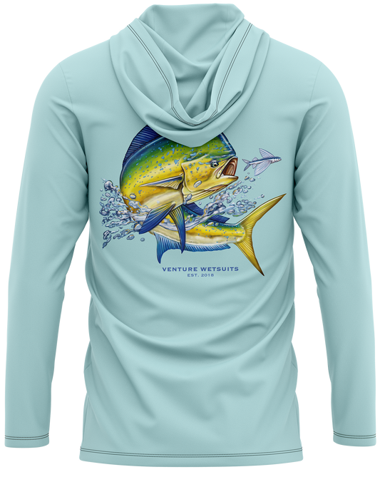 Malolo Mahi Dri Fit Hoodie (Adult/Keiki)