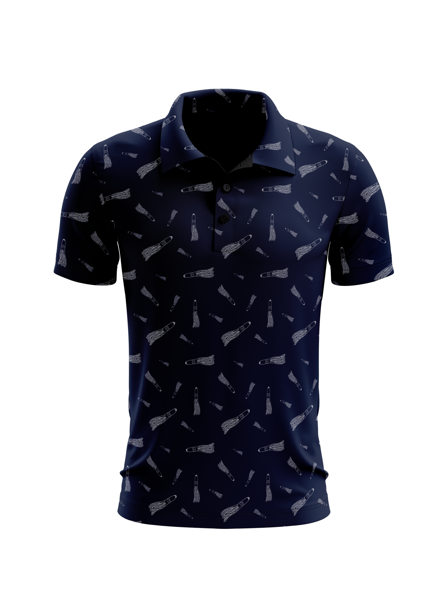 Trolling Lures Dri Fit Polo (Adult/Keiki)