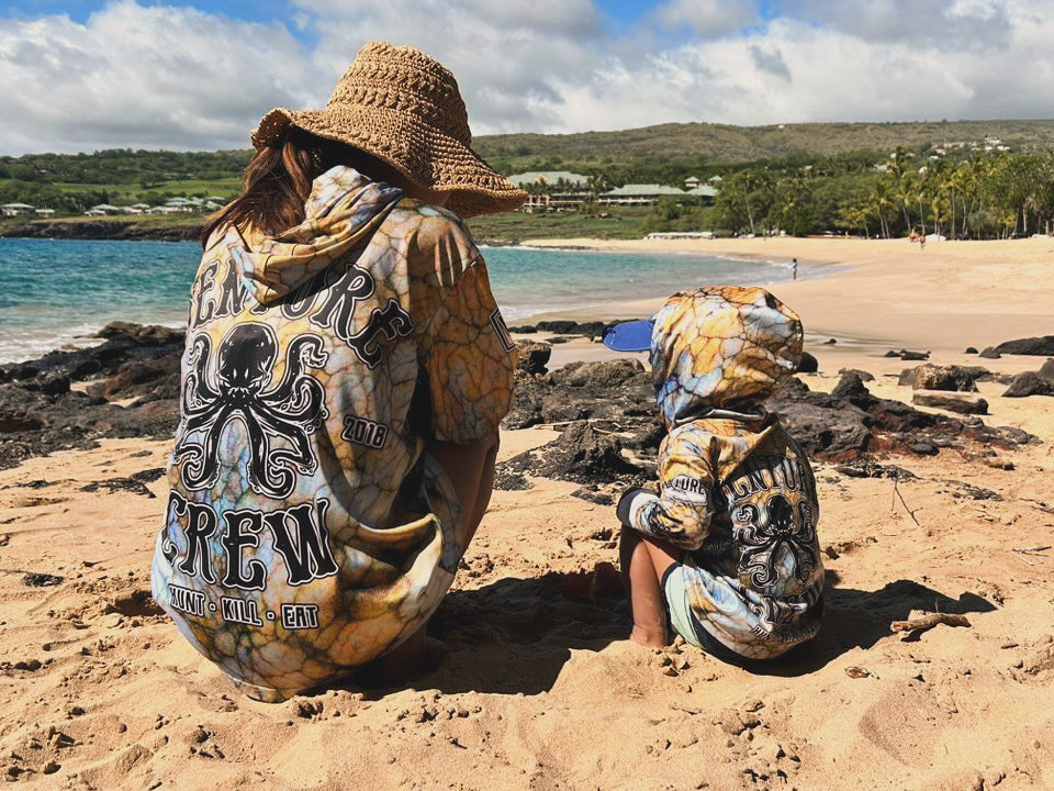 Blinky Tako Dri Fit Hoodie (Adult/Keiki)