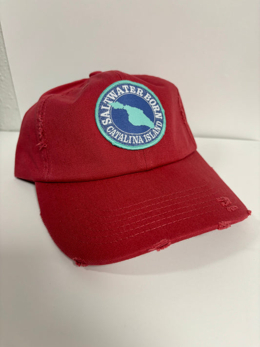 Catalina Island, CA Vintage Distressed Hat