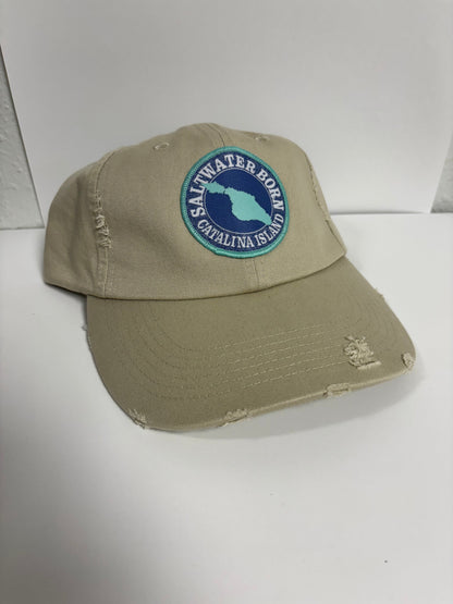Catalina Island, CA Vintage Distressed Hat
