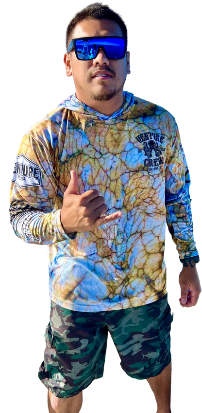 Blinky Tako Dri Fit Hoodie (Adult/Keiki)