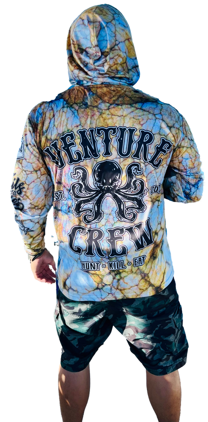 Blinky Tako Dri Fit Hoodie (Adult/Keiki)