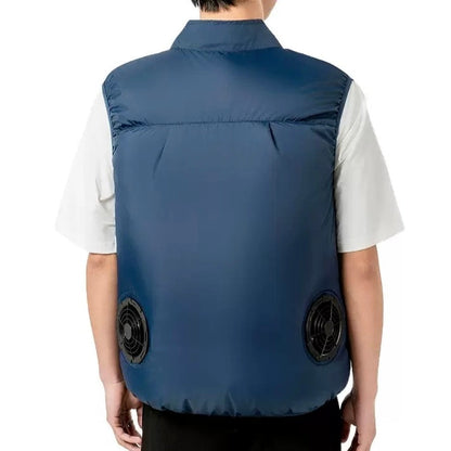 Liteguest UPF50+ Cooling Fan Vest for Hiking, Golf & Outdoor Work