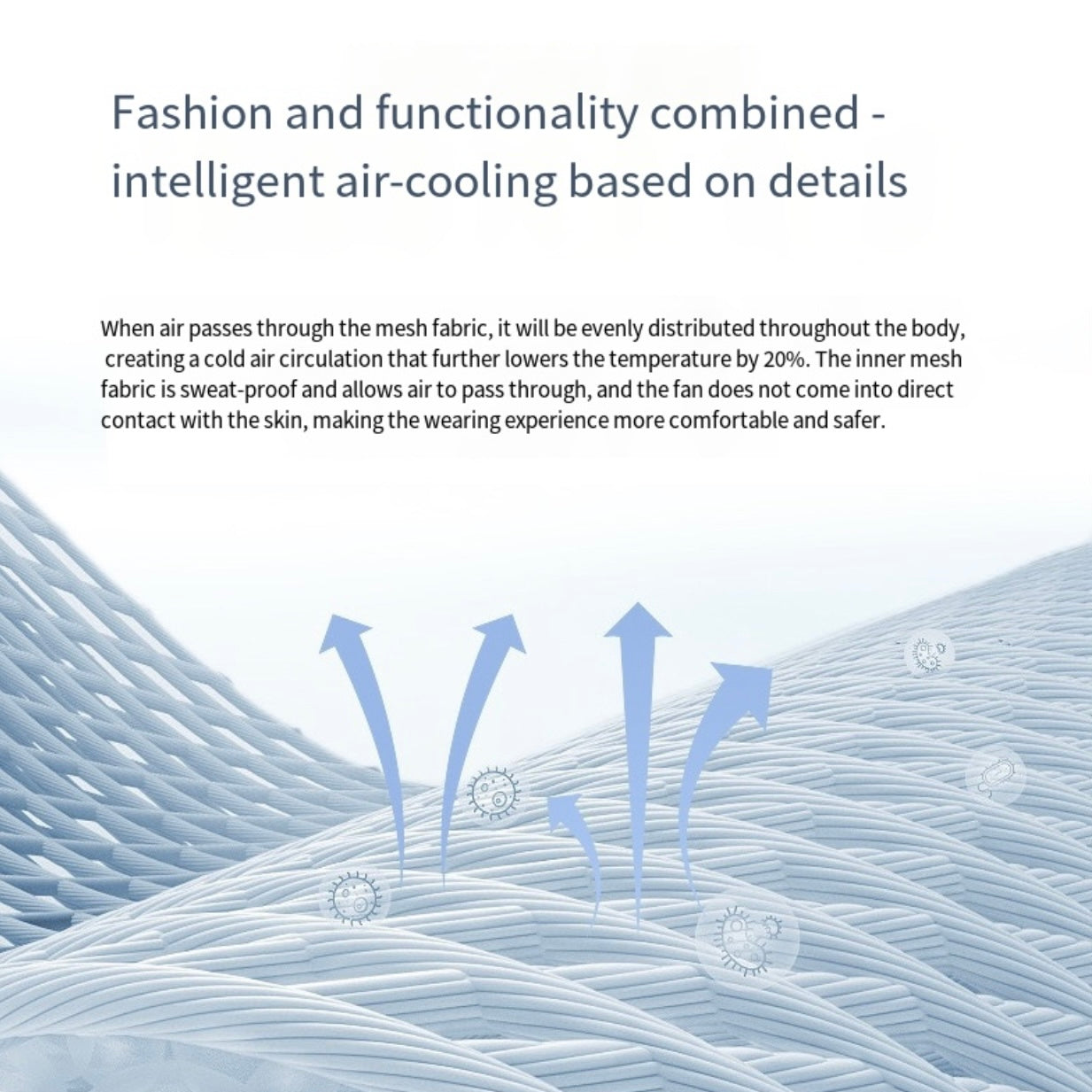 LITEGUEST UPF50 Cooling Fan Vest – Dual Fans & Tactical Pockets