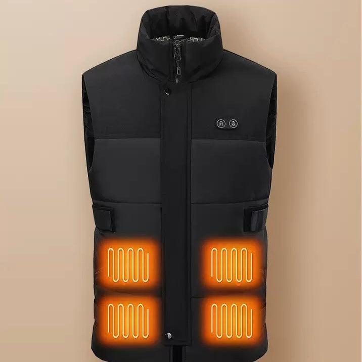 LITEGUEST 8-Zone Heated Vest – Dual Control & Adjustable Fit