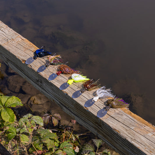 Reaction Tackle Tungsten Breaker Blade Jigs (2-Pack)