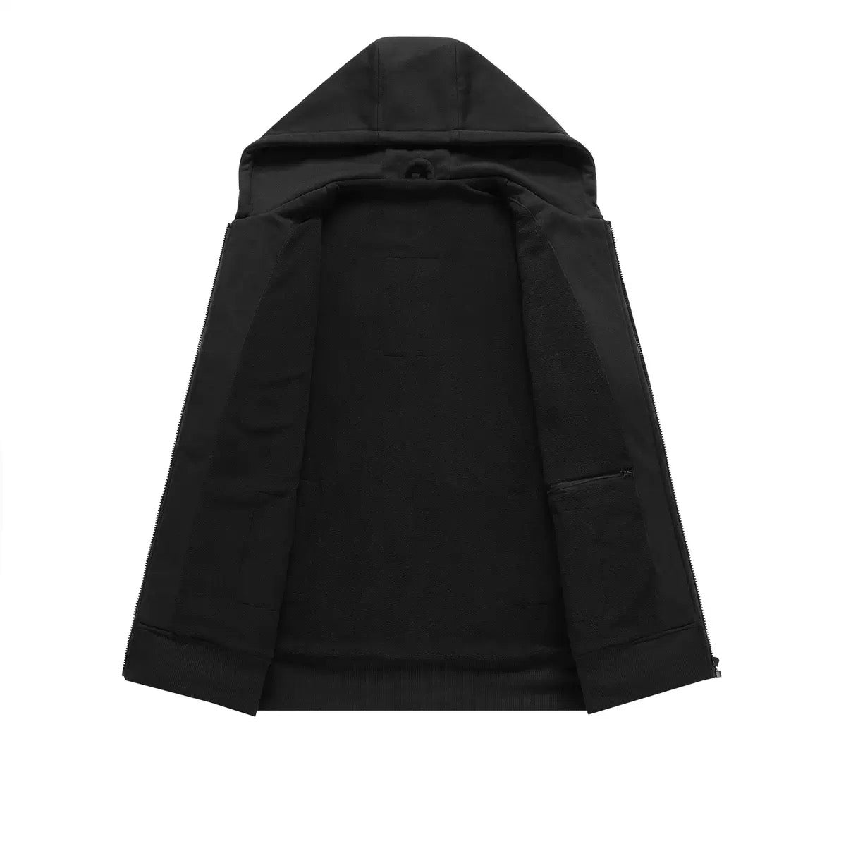 LITEGUEST 5-Zone USB Heated Hoodie Heated Zip-up Hooded Sweatshirt