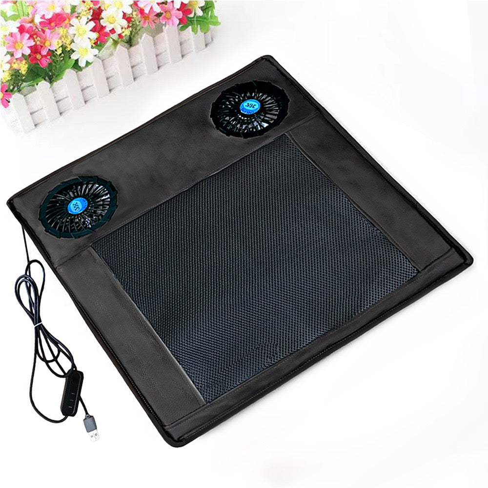 LITEGUEST Fan-Cooling Seat Cushion – USB-Powered Summer Comfort