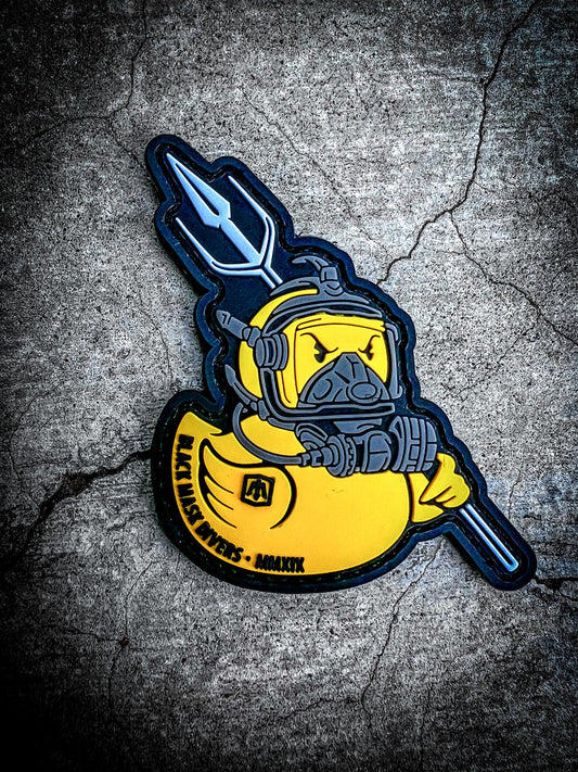 Black Mask Divers BMD Quacker PVC Patch