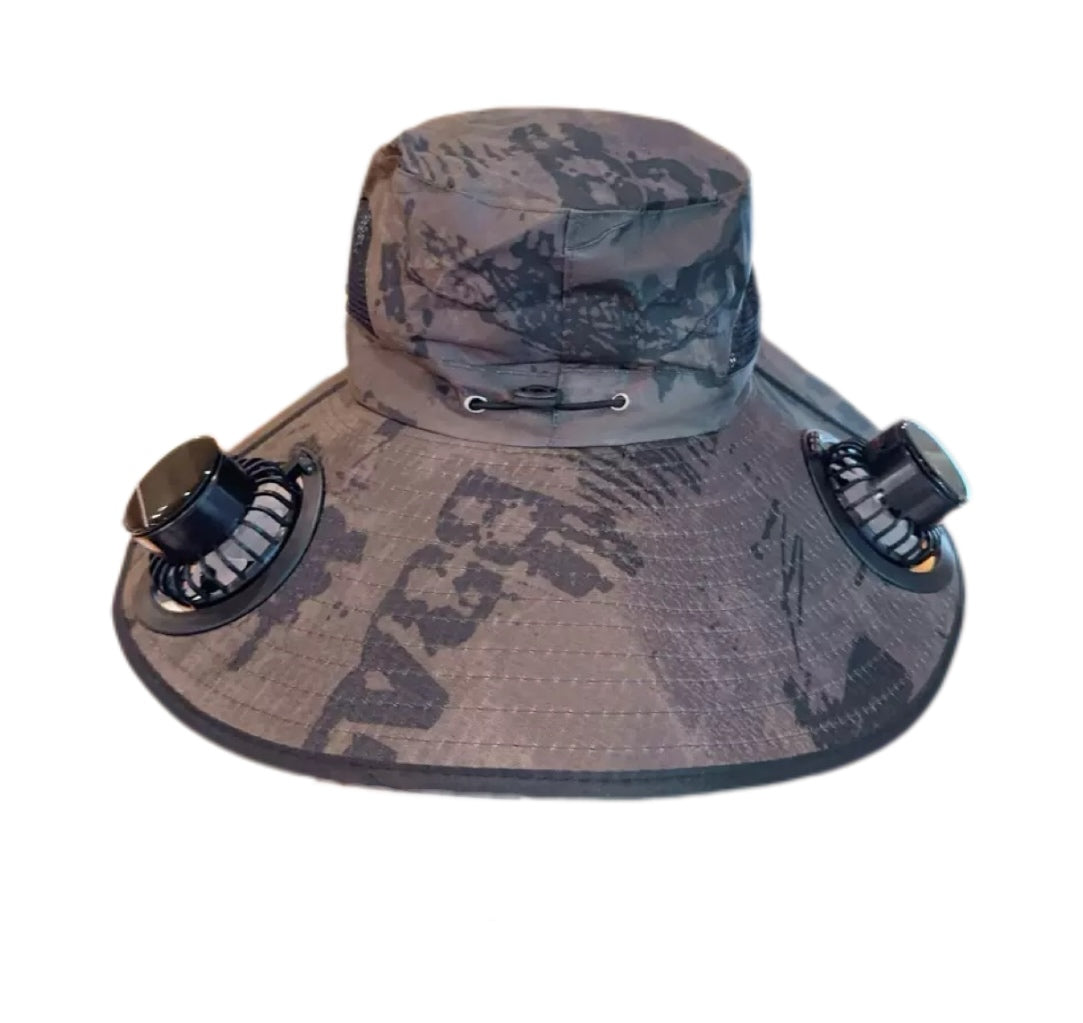 LITEGUEST Solar Fan Cooling Hat | Solar Powered UPF50+ Outdoor Cooling