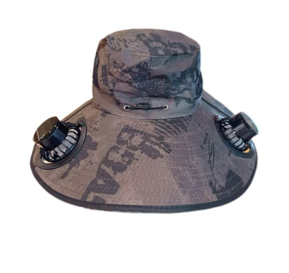 LITEGUEST Solar Fan Cooling Hat | Solar Powered UPF50+ Outdoor Cooling
