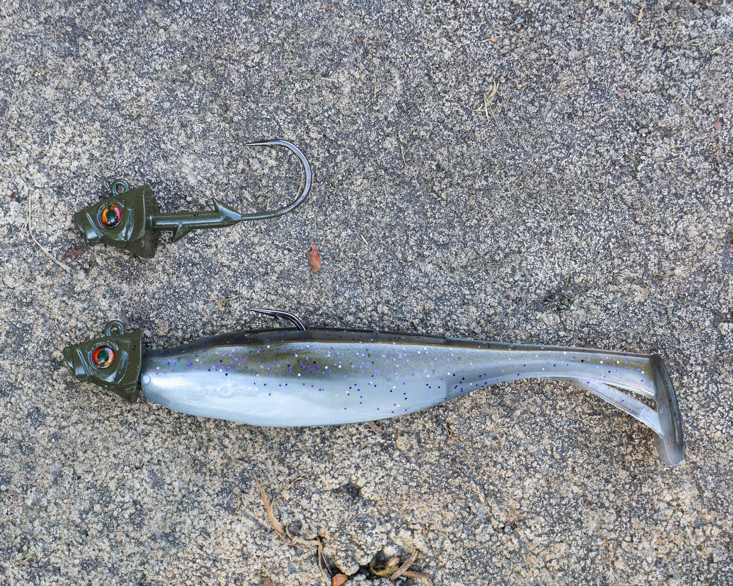 Reaction Tackle Lead Fish Head Jigs - 5-PACK - New