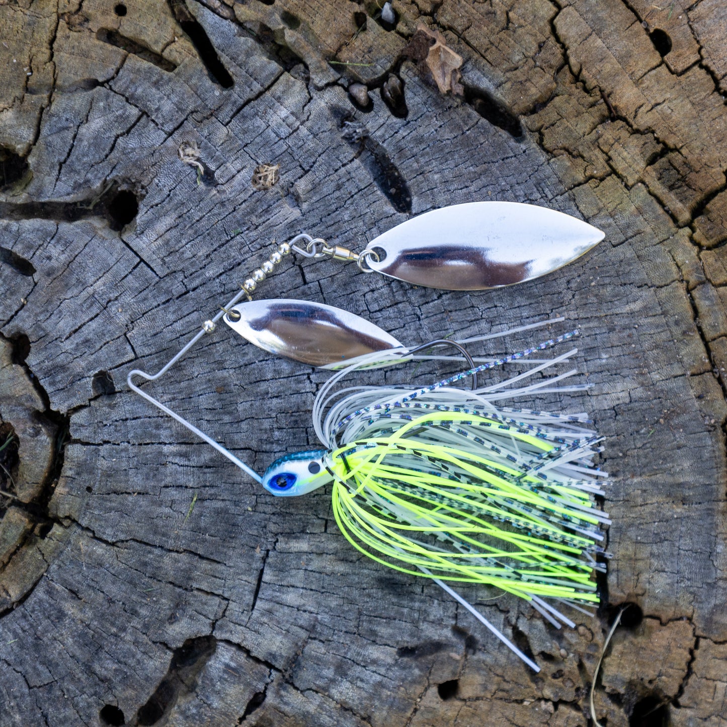 Reaction Tackle Tungsten Double Willow Blade Spinnerbait Jigs (2-Pack) - New