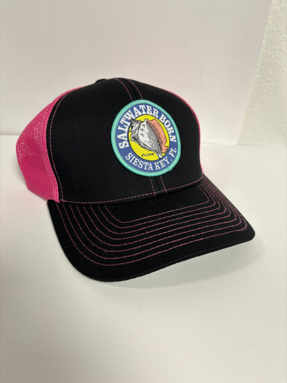 Siesta Key, FL Structured Mesh Trucker Hat