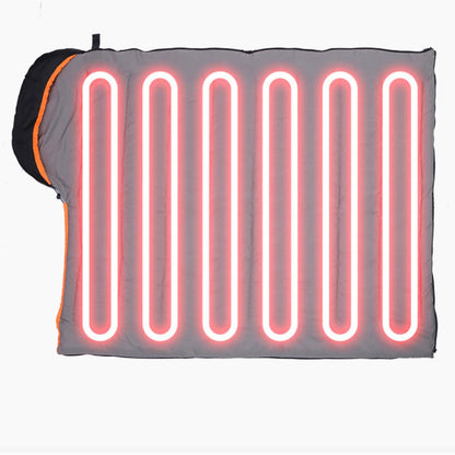 LITEGUEST Winter Heated Single Sleeping Bag – USB Warmth for Camping