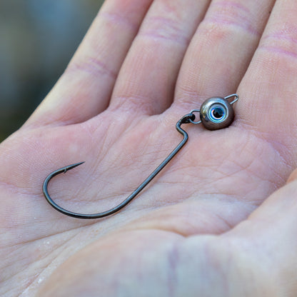 Reaction Tackle Tungsten Free Swing Jig Head- 5-Pack - New