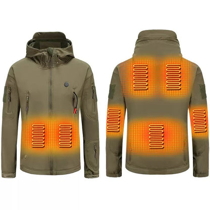 LITEGUEST 7-Zone Heated Hunting Jacket | USB Camo Jacket