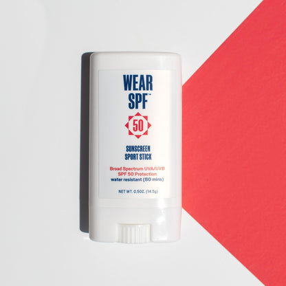 Wear SPF Sunscreen Sport Stick