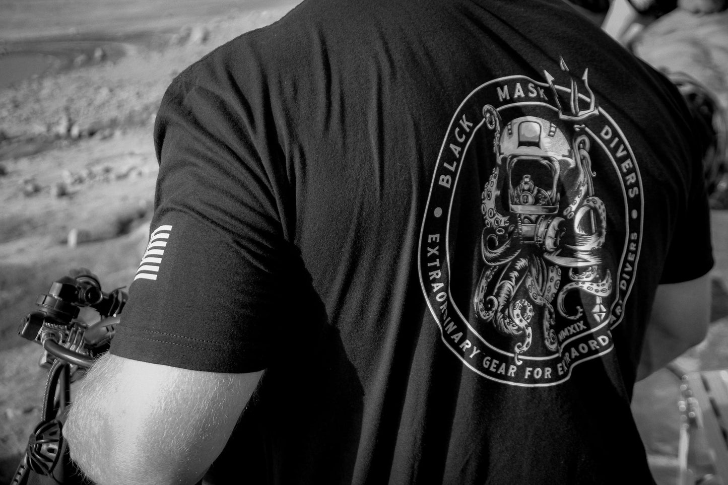 Black Mask Divers Tactical Octo Diver Shirt