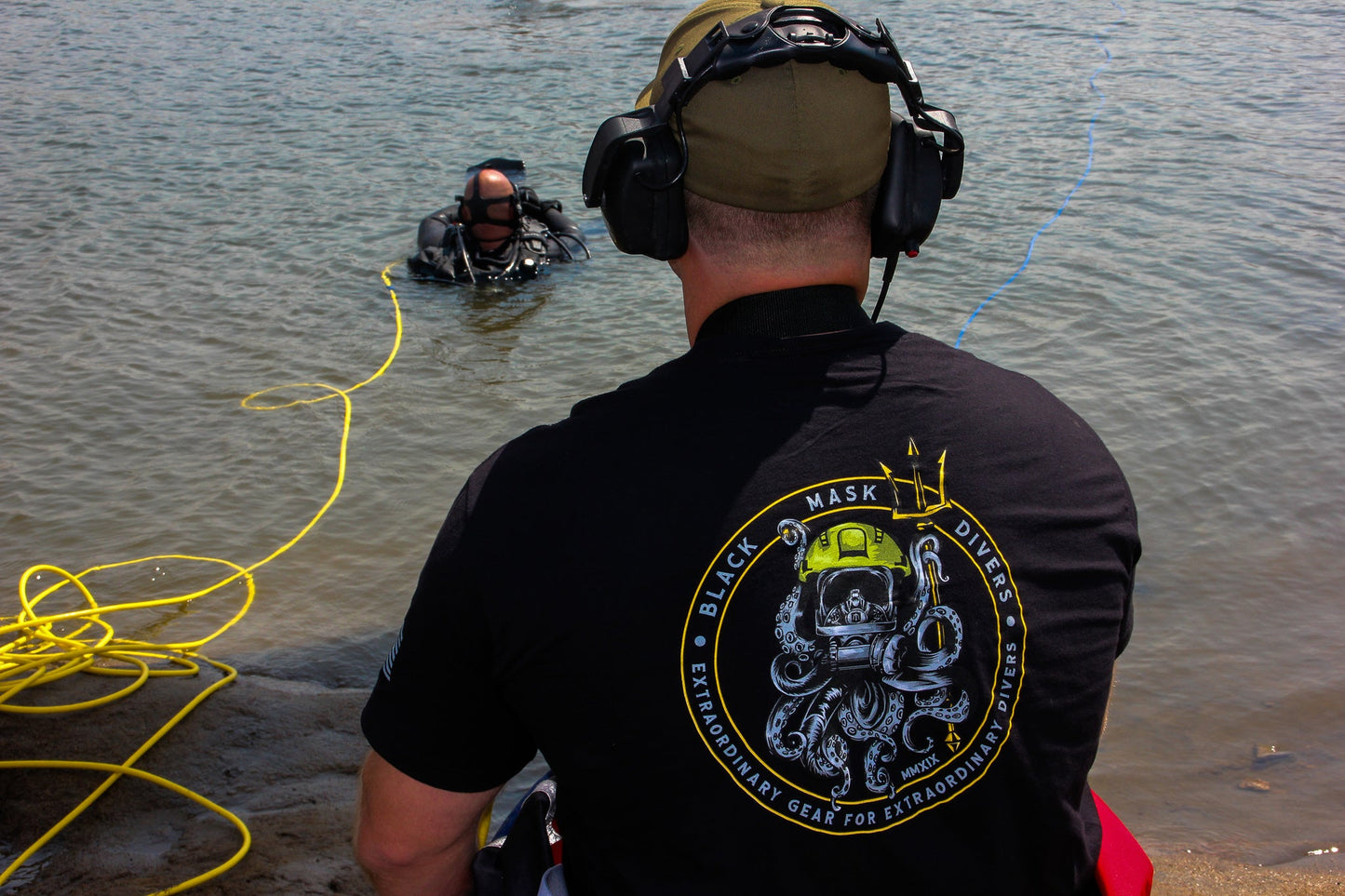 Black Mask Divers Tactical Octo Diver Shirt