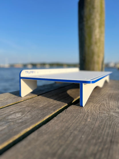 Made in the USA | Premium Double Bucket 33" Raised Fillet Table Cutting Board