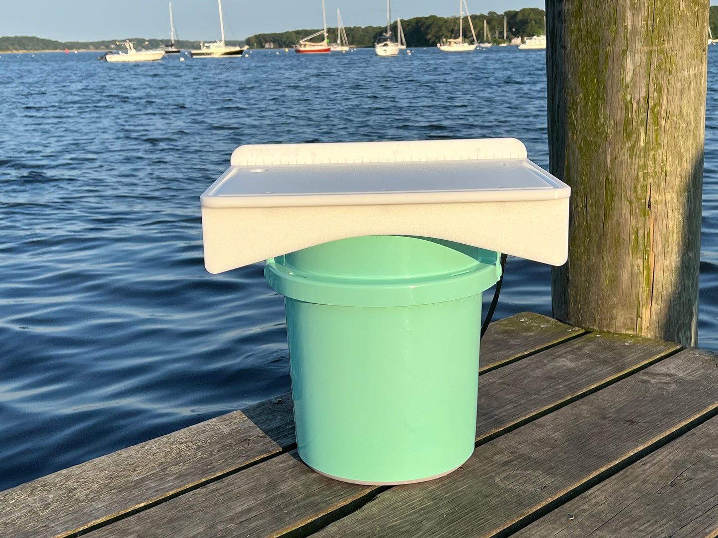 Made in the USA | Premium Single Bucket Raised 18" Fillet Table and Cutting Board