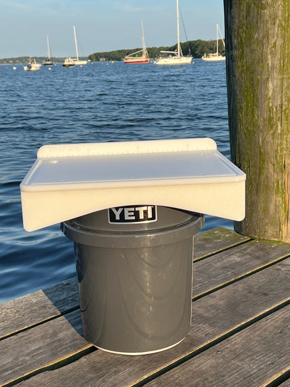 Made in the USA | Premium Single Bucket Raised 18" Fillet Table and Cutting Board