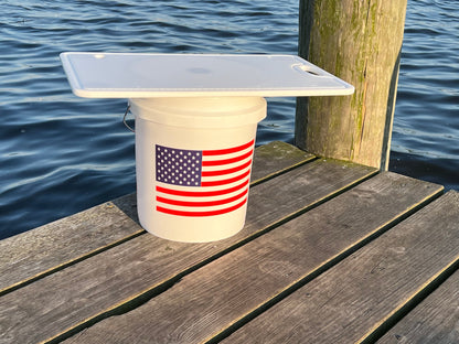 Made in the USA | Premium Bucket or Cooler Fishing Cutting Board