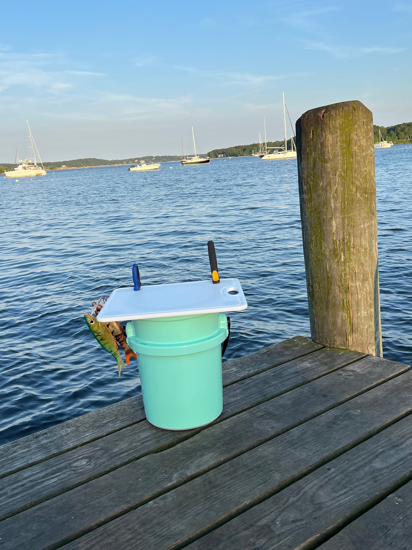 Made in the USA | Premium Bucket or Cooler Fishing Cutting Board