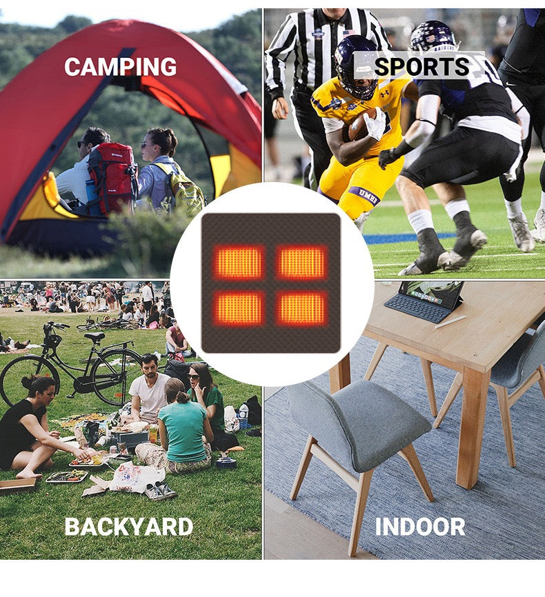 Stay Warm Anywhere with LITEGUEST Heated Seat Cushion – Portable & USB