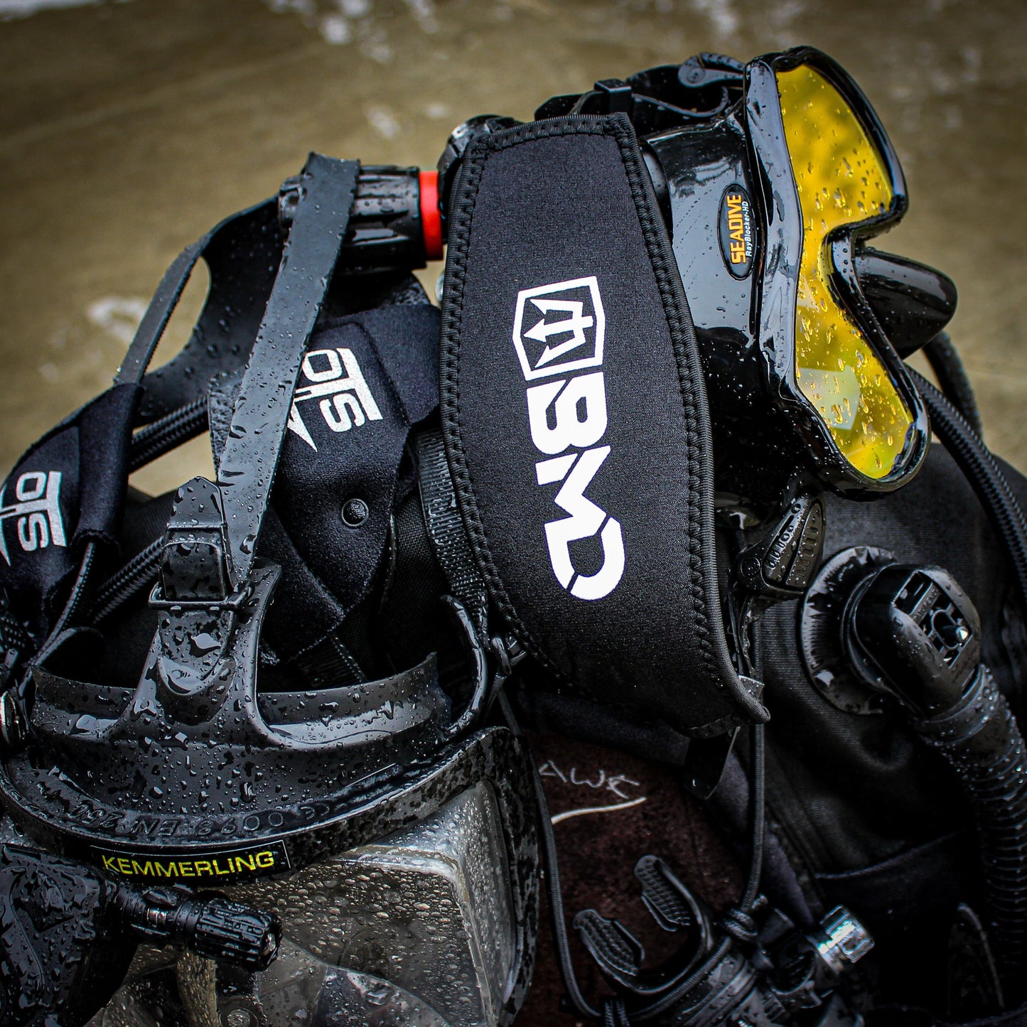 Black Mask Divers BMD SCUBA Mask Strap