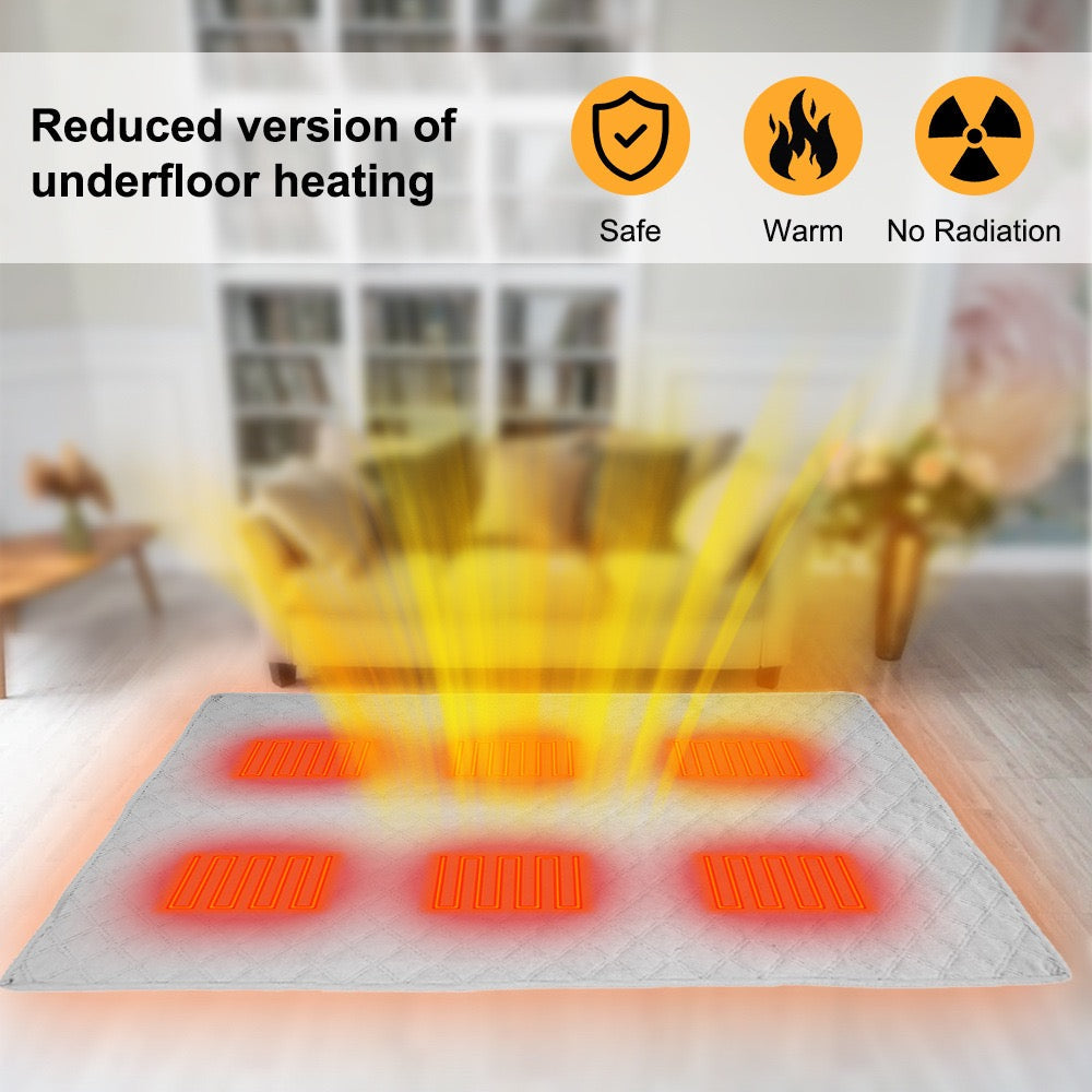 LITEGUEST Heated Camping Blanket – USB Powered Warmth for Outdoors