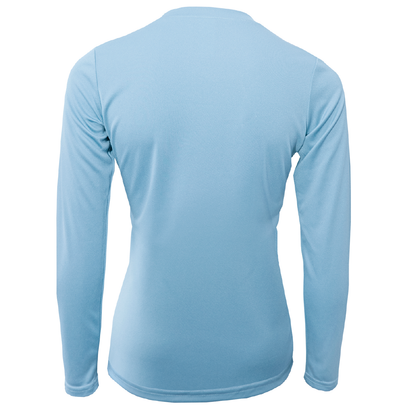 "Saltwater Heals Everything" Clean Women's Long Sleeve UPF 50+ Dry-Fit Shirt