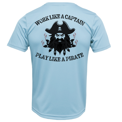 Saltwater Born Blackbeard Men's Short Sleeve UPF 50+ Dry-Fit Shirt