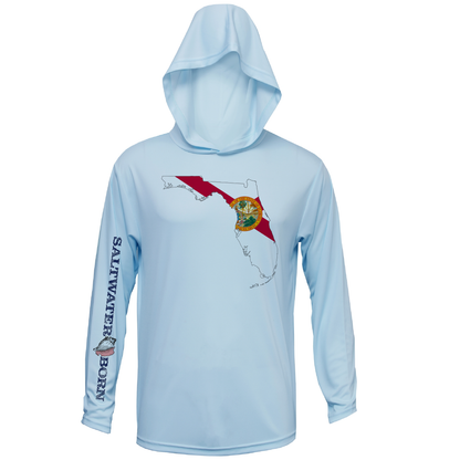 State of Florida Men's Long Sleeve UPF 50+ Dry-Fit Hoodie