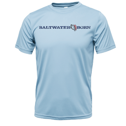 Anchorage, AK Adventure Signpost Men's Short Sleeve UPF 50+ Dry-Fit Shirt