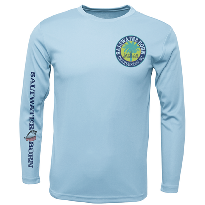 Charleston, SC Kraken Palmetto Logo Men's Long Sleeve UPF 50+ Dry-Fit Shirt