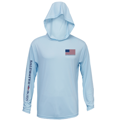 250th Action Tarpon Boy's Long Sleeve UPF 50+ Dry-Fit Hoodie