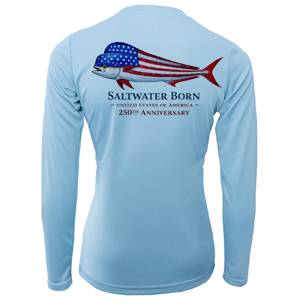 250th Anniversary Action Mahi Women's Long Sleeve UPF 50+ Dry-Fit Shirt