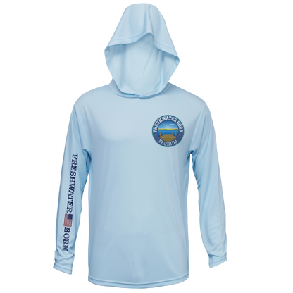 Florida Freshwater Born Bluegill Men's Long Sleeve UPF 50+ Dry-Fit Hoodie