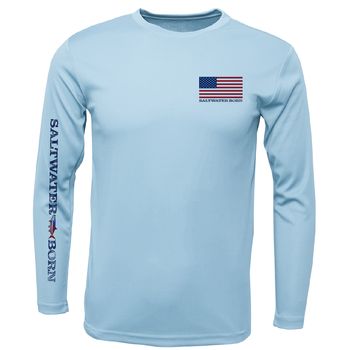 250th Action Tarpon Girl's Long Sleeve UPF 50+ Dry-Fit Shirt