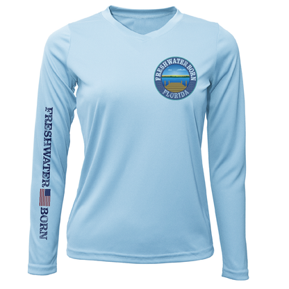 Florida Freshwater Born Bluegill Women's Long Sleeve UPF 50+ Dry-Fit Shirt