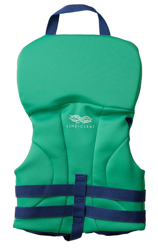 Green USCG Life Jacket (0-30 lbs)