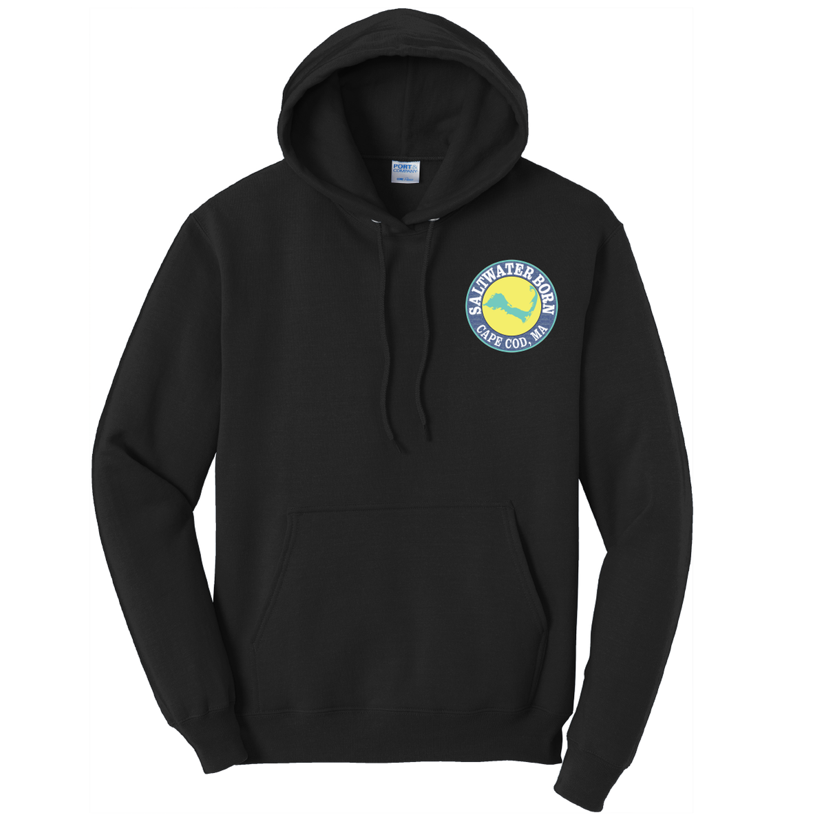 Cape Cod, MA Jaws Women's Cotton Hoodie