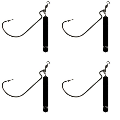 Reaction Tackle Tungsten Jika Rigs- 4PK