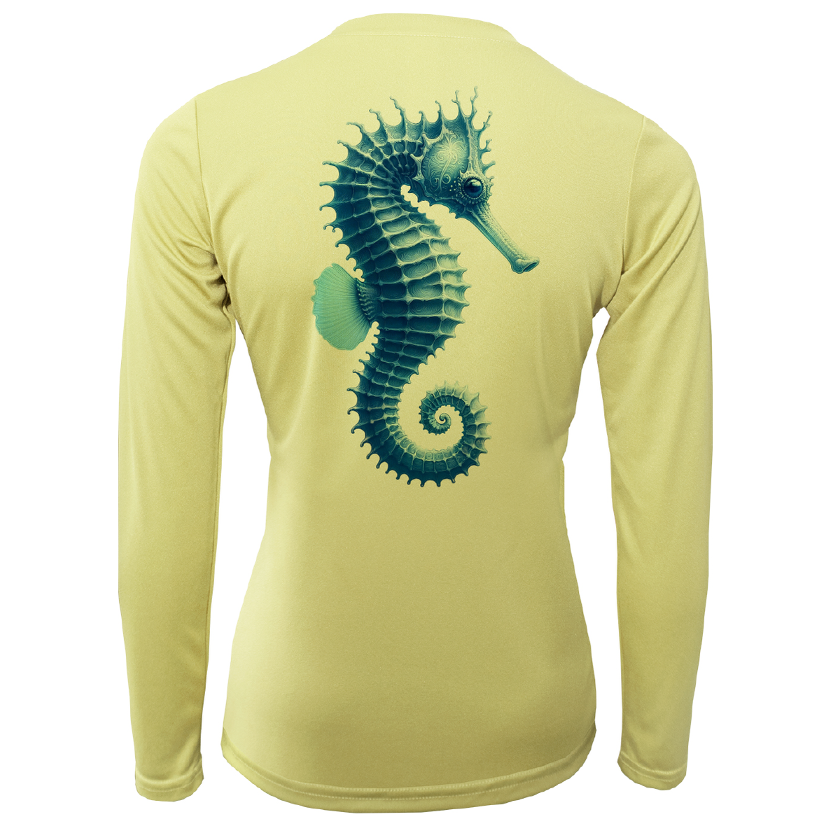 Key West, FL Seahorse Women's Long Sleeve UPF 50+ Dry-Fit Shirt