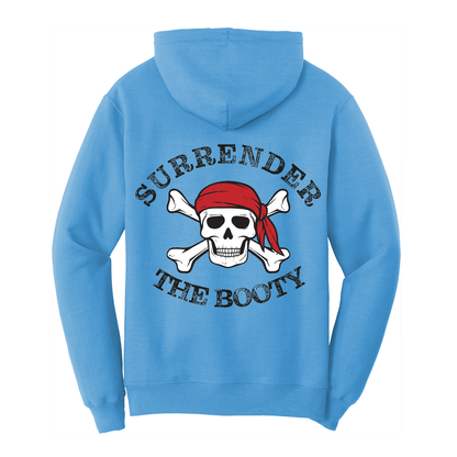Saltwater Born Surrender The Booty Cotton Hoodie